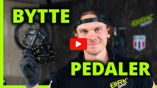 Hvordan bytte sykkelpedaler? ( med bilder)