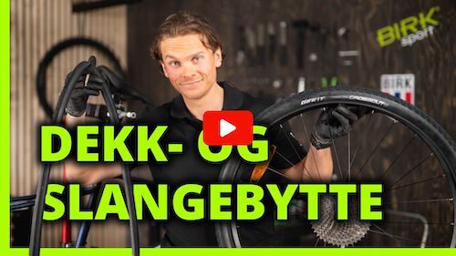  En komplett guide til å bytte dekk og slange på sykkelen