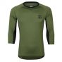 Birk Trail Green Olive SS Sykkeltrøye