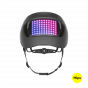 Lumos Matrix MIPS Sort, Sykkelhjelm med lys