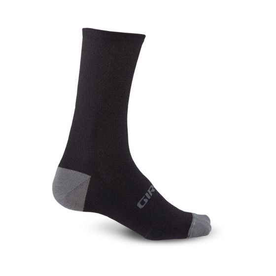 Giro HRC+ Merino, Sort, Sykkelsokk