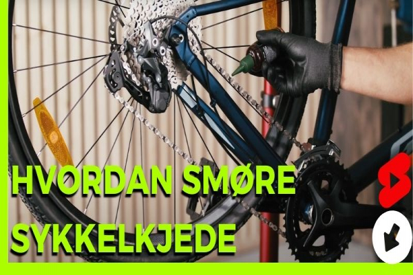 Hvordan smøre sykkelkjede