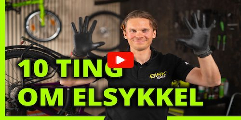 10 Ting du bør vite før du kjøper deg en elsykkel