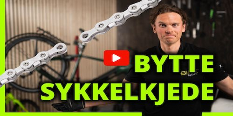 Hvordan bytte sykkelkjede