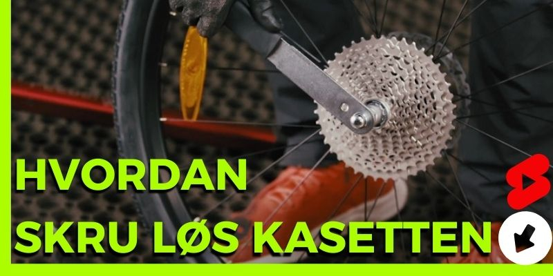 Hvordan skru løs kassetten på sykkelen
