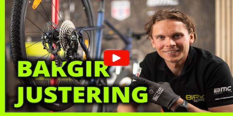 Hvordan justere bakgir på sykkel