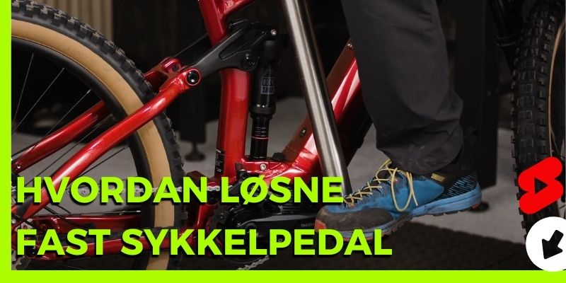Tips til å løsne sykkel pedalen om den sitter fast