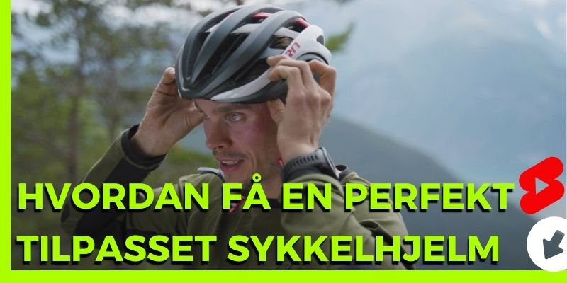 Hvordan få en perfekt tilpasset sykkelhjelm