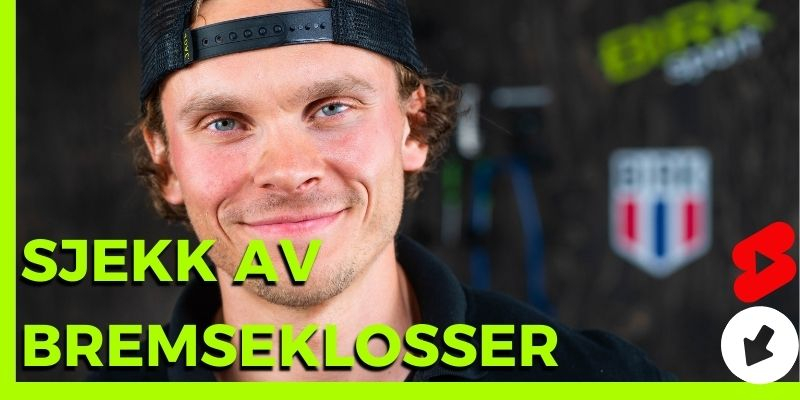 Hvordan sjekke slitte bremseklosser på sykkel