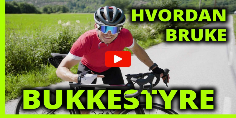 Hvordan bruke bukkestyret på en landeveissykkel
