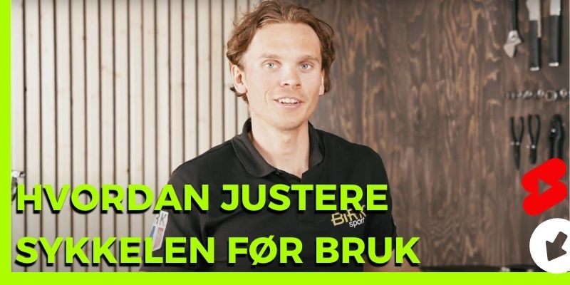 Hvordan justere sykkelen før bruk