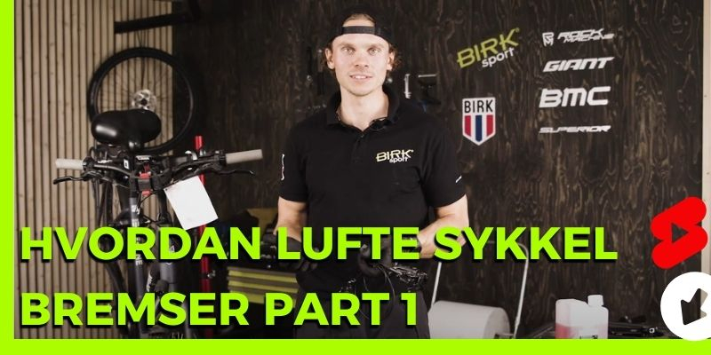 Hvordan Lufte Sykkel Bremser part 1