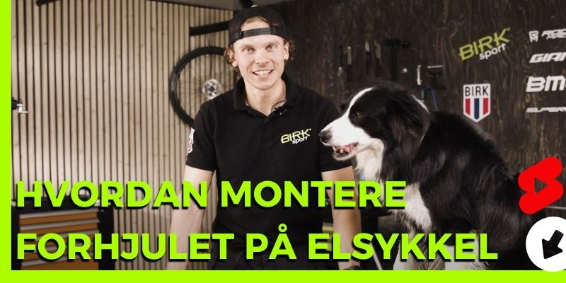 Hvordan Montere Forhjulet På Elsykkel