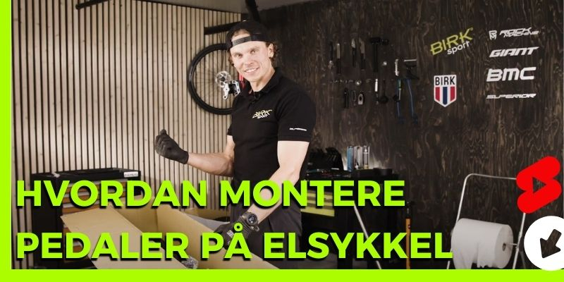 Hvordan Montere Pedaler På Elsykkel