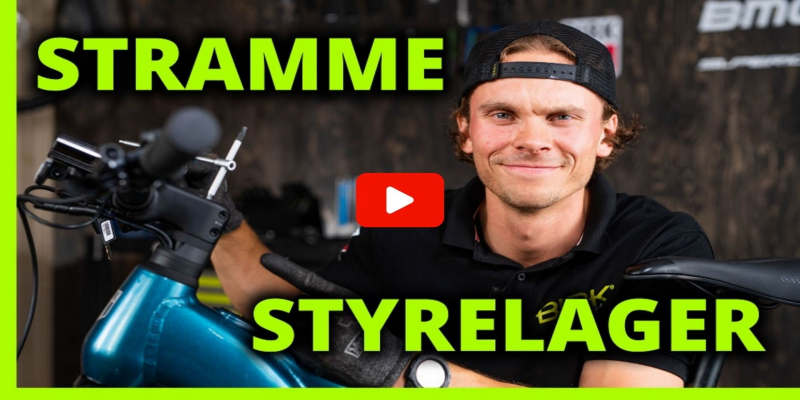 Hvordan stramme styrelageret på sykkelen?
