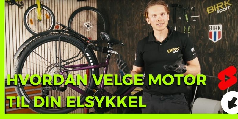 Hvordan velge motor til din elsykkel