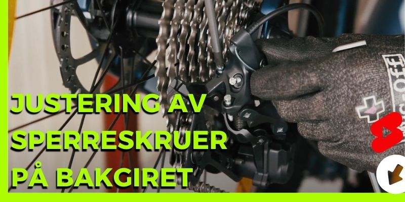 Hvordan justere sperreskruene på bakgiret