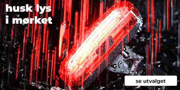 Husk sykkellykt i mørket