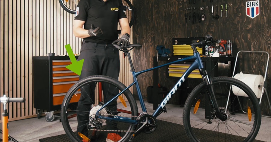 Kontroller bakhjulet