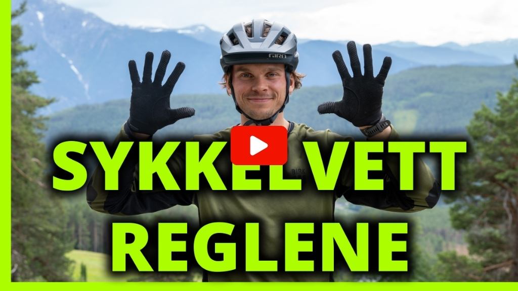 Sykkelvettregler for stisyklister