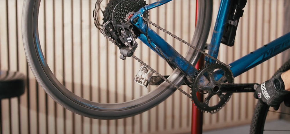 test og smør sykkelen