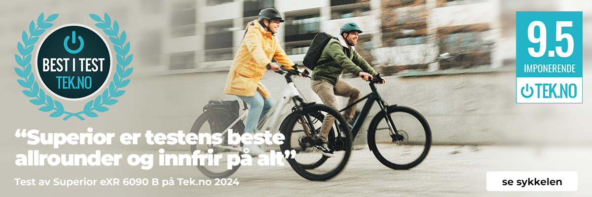 Best i test på tek.no - Superior eXR 6090 B Touring II